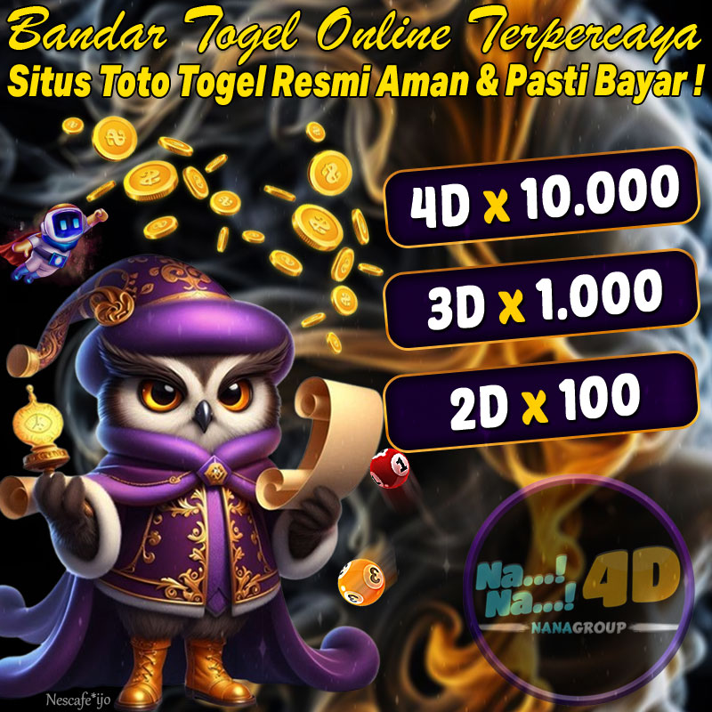 NANA4D Bandar Togel Online Terpercaya & Situs Toto Togel Resmi Pasti Bayar ! - Selamat datang di situs NANA4D yangdikenal sebagai salah