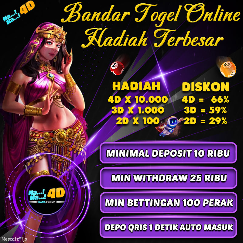 NANA4D Bandar Togel Online Terpercaya 2026 Hadiah Terbesar 10juta - Selamat datang di Nana4D yang merupakan daftar bandar togel online yang