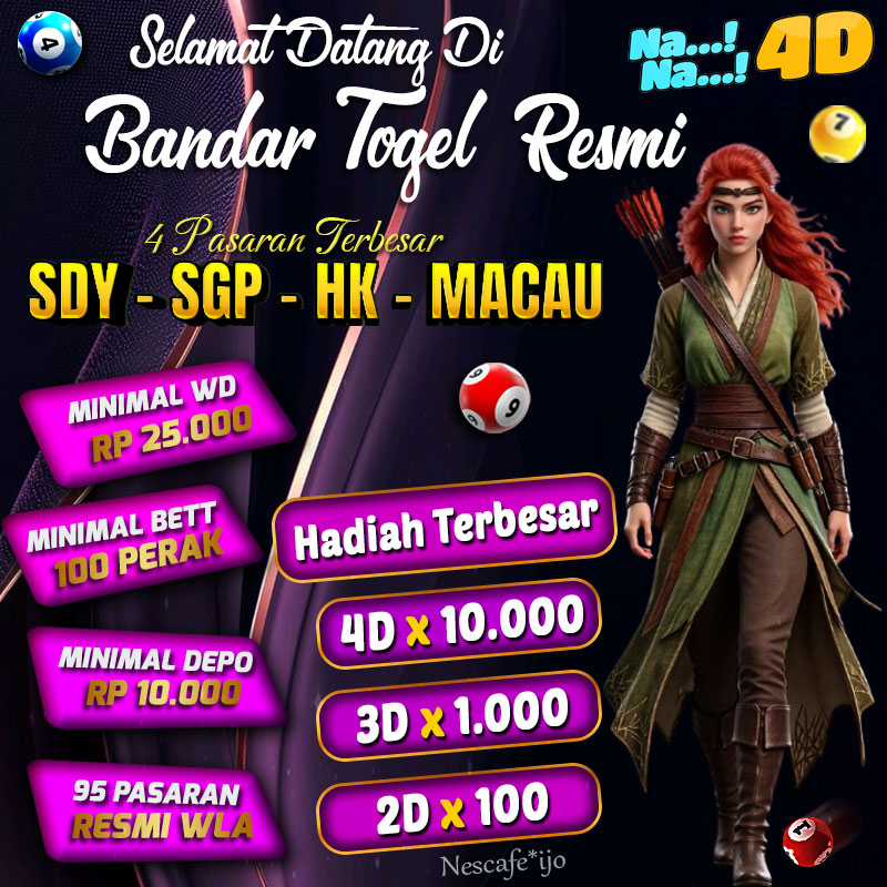 Nana4D Situs Togel Toto 4D Dan Bandar Togel Resmi 4D - NANA4D adalah sebagai platform gacor di situs togel toto 4d dan bandar togel resmi 4D