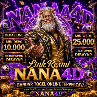 NANA4D : Alternatif Link Togel Online Resmi 2026 - NANA4D hadir sebagai alternatif link togel online resmi dan situs toto terpercaya dengan