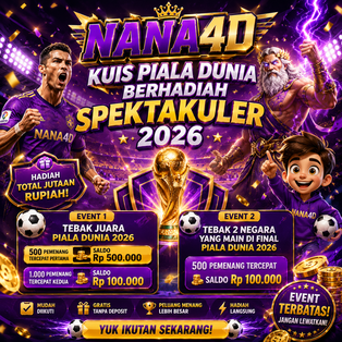 NANA4D Bandar Togel Terpercaya & Situs Bola Dengan Layanan Resmi Terbaik - NANA4D adalah developer aplikasi situs toto togel online resmi